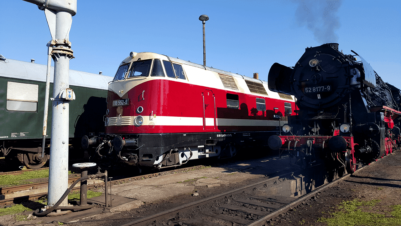Drb Class 52 Steam Locomotive Eisenbahnfreunde Berlin